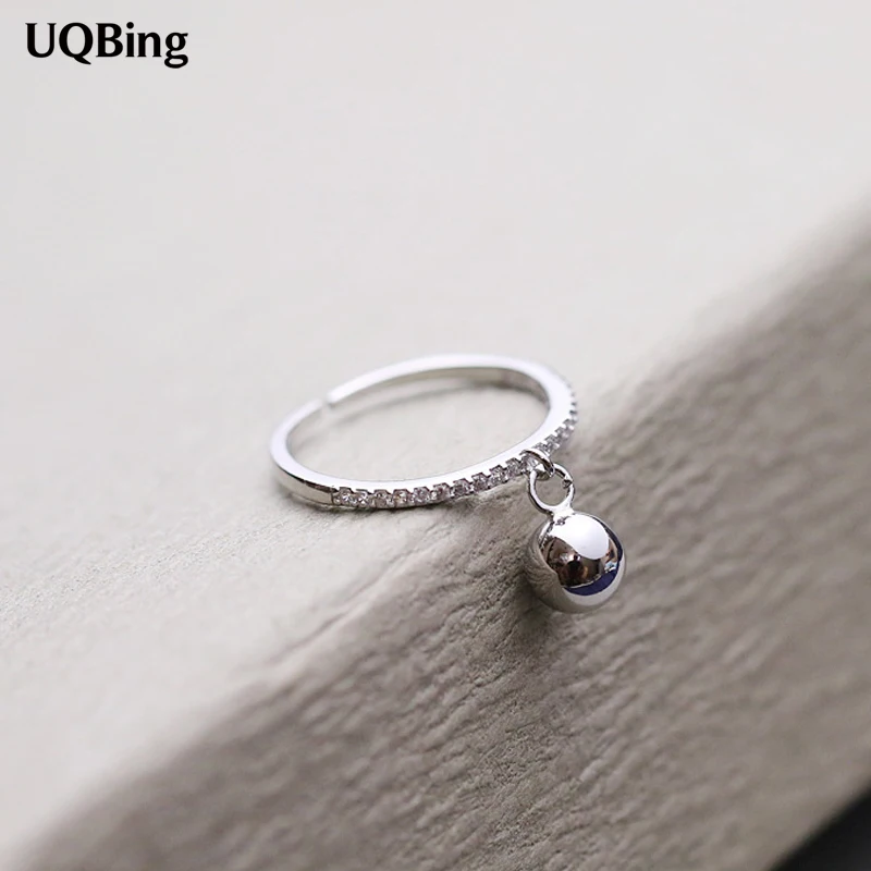 Женское вечерние ЦО из серебра 925 пробы с бусинами|ring spacer|ring ring festivalring nose |