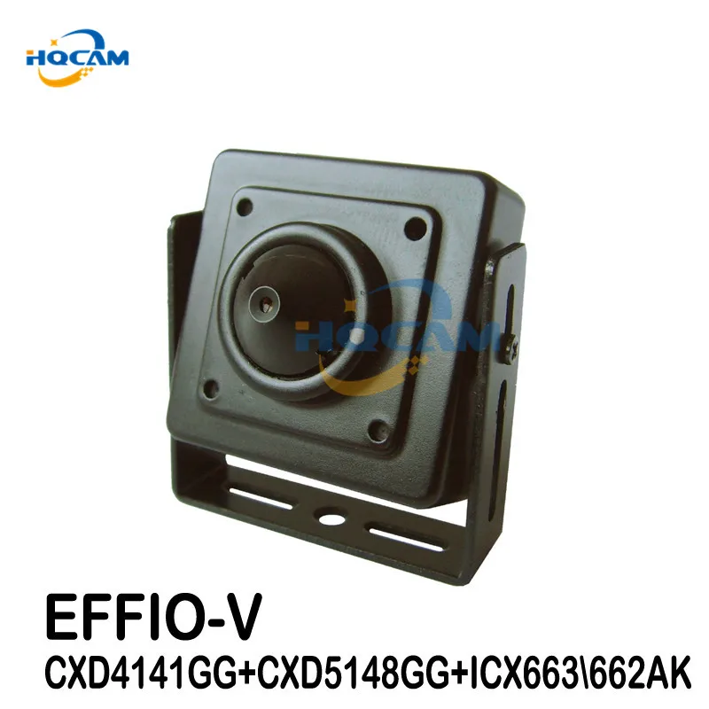 

HQCAM 1/3" SONY Effio-V 800TVL True WDR Miniature Square Camera 3.7mm Lens OSD Function 4141+663\662 ATM Camera According face