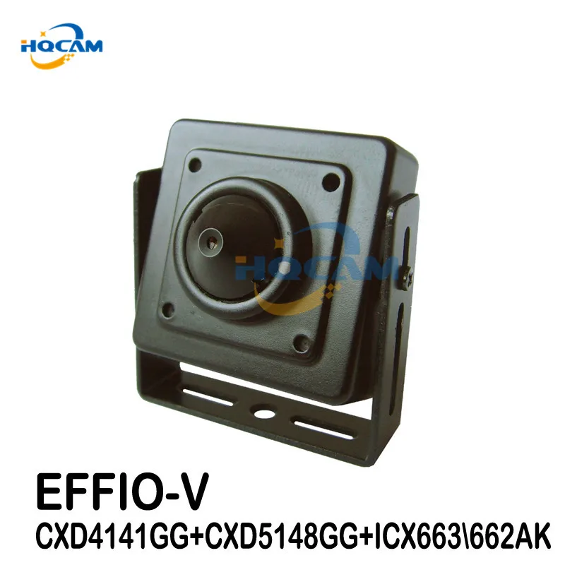 Миниатюрная квадратная WDR камера HQCAM SONY Effio V 800TVL 1/3 дюйма объектив 3 7 мм функция OSD