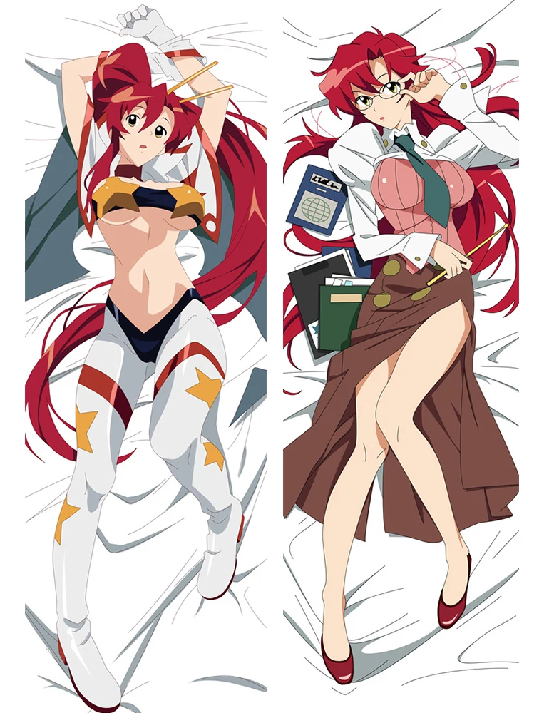 Наволочка с аниме Tengen Toppa Gurren Lagann персонаж сексуальная девушка yoko otaku Dakimakura