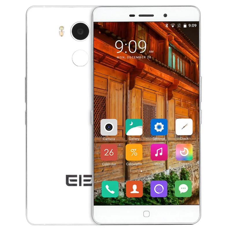Беспроводной зарядки сканер отпечатков пальцев NFC Android 7 elephone P9000 5 &quotдюймов MT6755 Octa