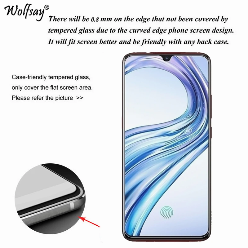 Protector de pantalla de vidrio templado para m&oacute;vil, pel&iacute;cula protectora de vidrio para Vivo X23 X 23, BBK Vivo X23, 2 piezas-1