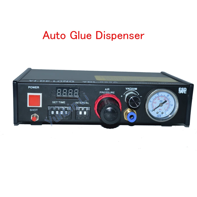 

Auto Glue Dispenser 110V /220V Solder Paste Liquid Controller Dropper Fluid Dispensing System YDL-983A