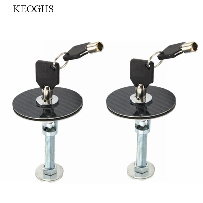 

hood lock hood pins quick latch modified engine bonnet pin locks racing car high end key lock clip 2pcs