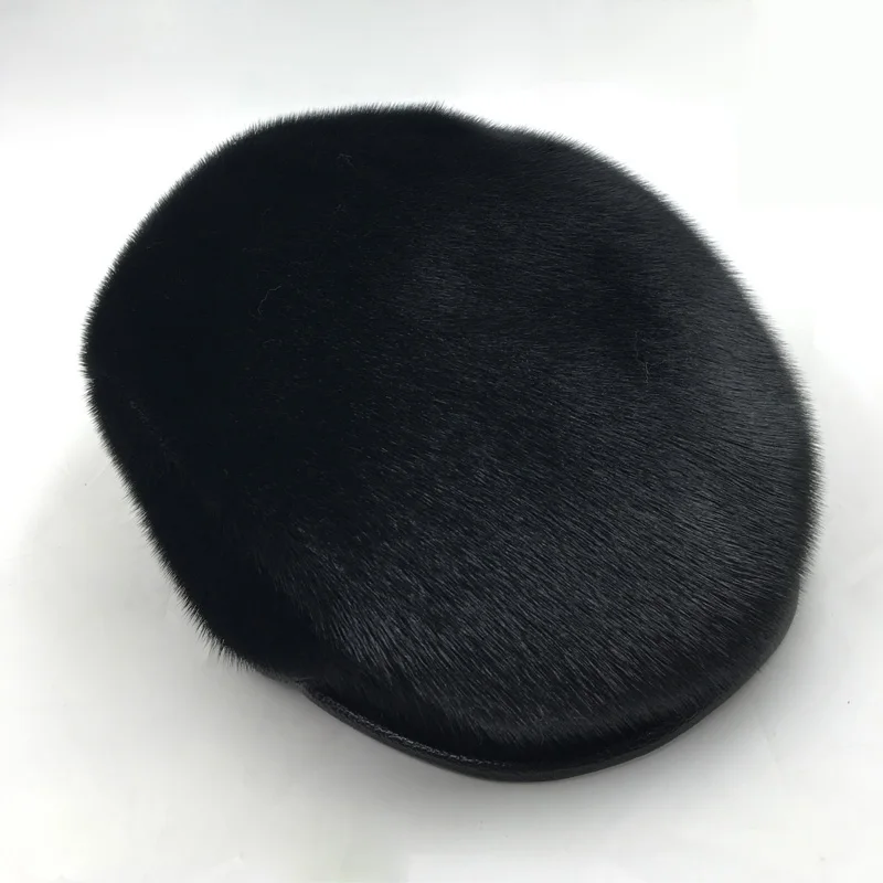 2021 Последняя мода уплотнения меховая шапка 100% реальные развивающий коврик для
