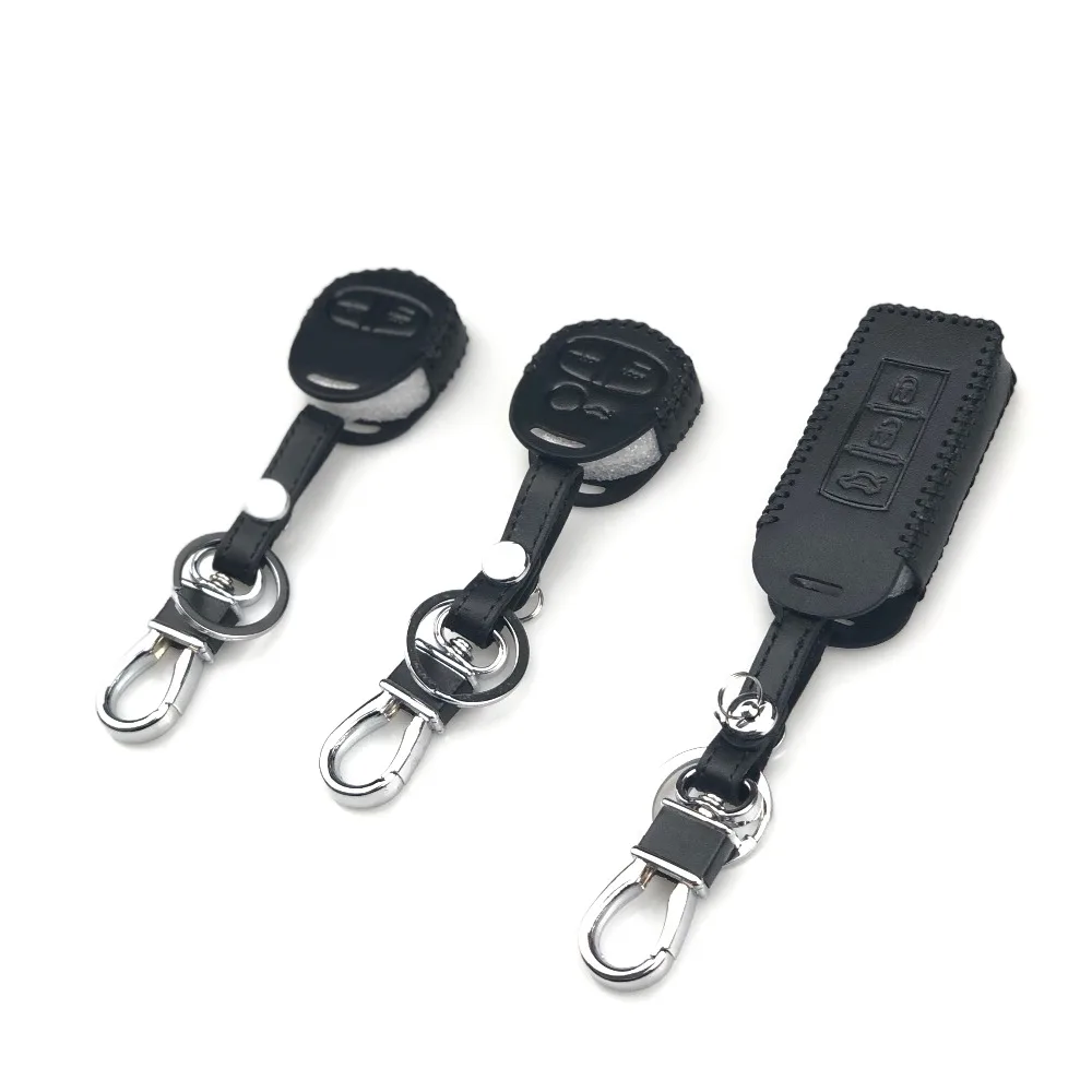 Кожаный чехол для дистанционного ключа ключей Mitsubishi ASX Outlander Lancer Colt Evolution Pajero Eclipse