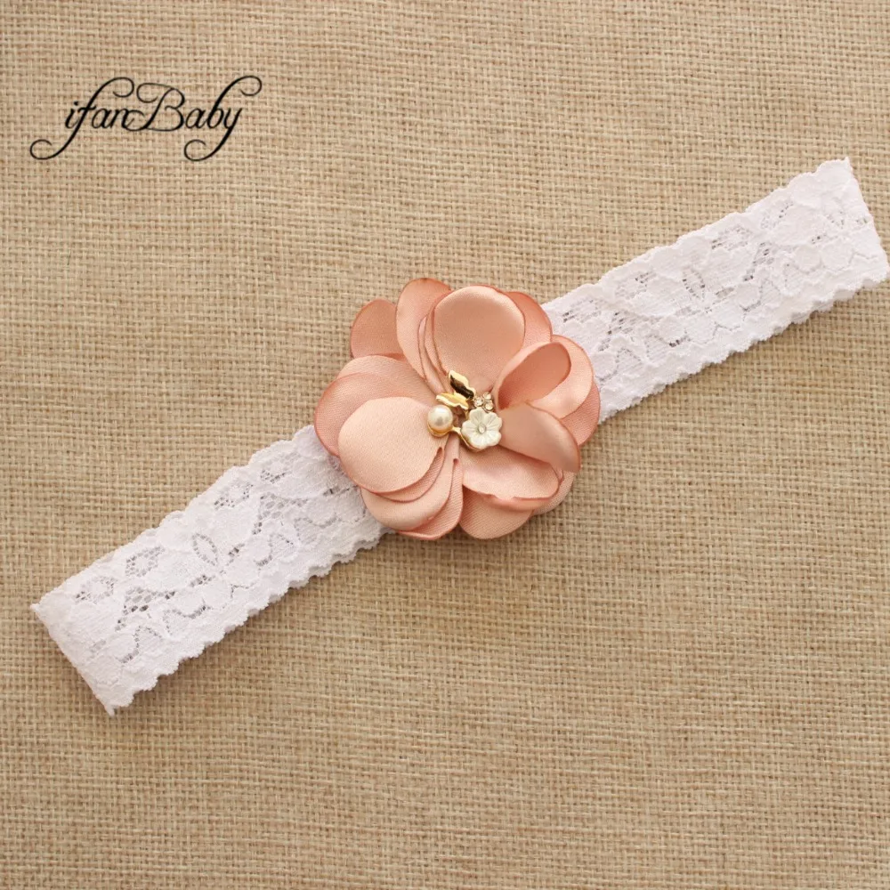 

Girl flower Headband ifanBaby burn flower headband kids girl elastic headwear