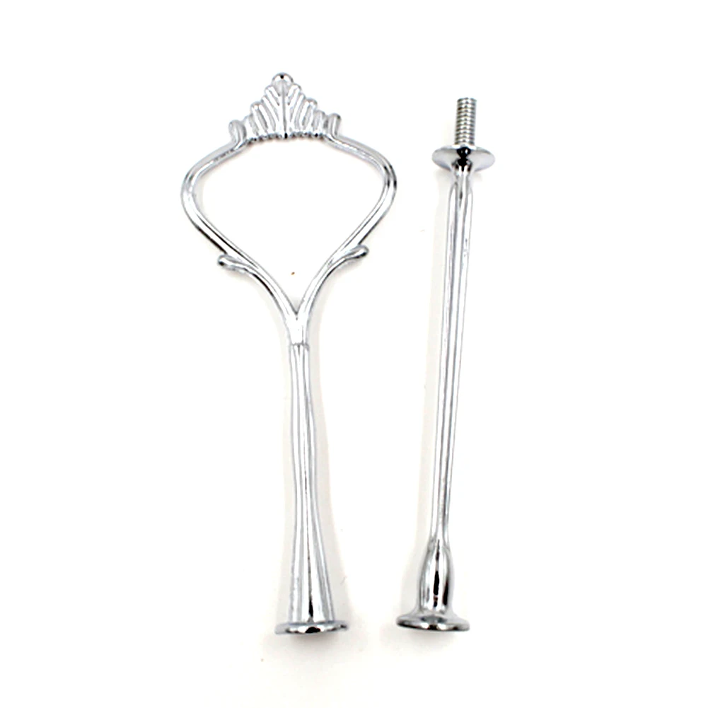 Стойка с ручкой для тарелок торта фитинг фурнитура стержень пластина держатель