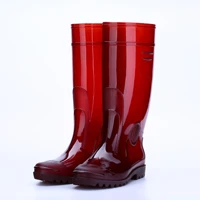 mens high rain boots thick rain boots labor insurance shoes non slip acid alkali water shoes rain shoe