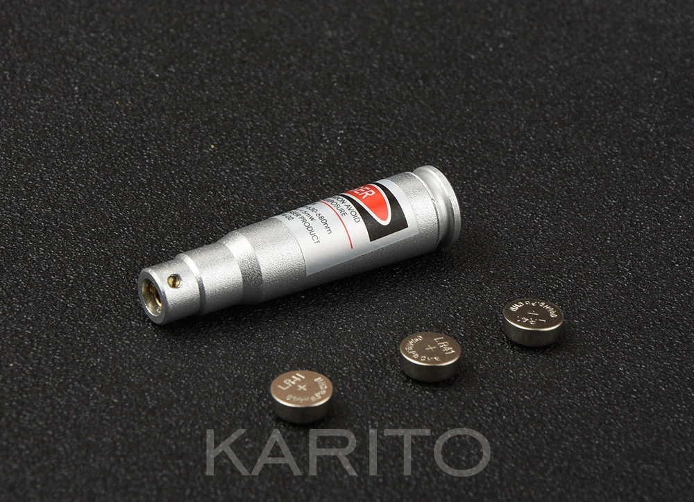 Алюминиевый красный картридж для лазерного прицела калибра 7 62X39 мм M9927|laser bore|laser