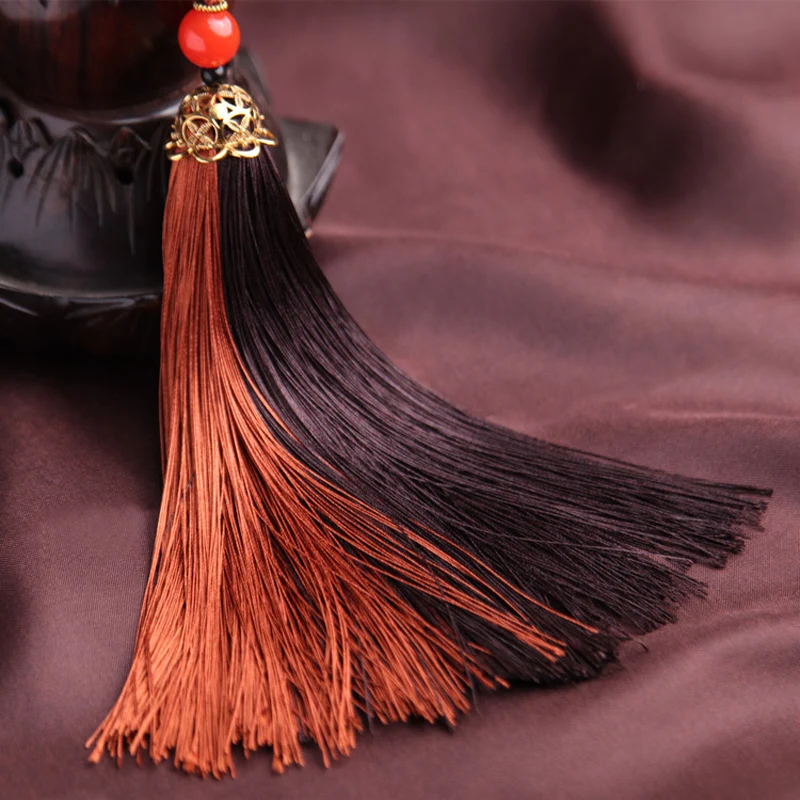

car key chain of high end carved boxwood wood alcohol Station car Hang Decoration pendant inlaid Bergamot Guanyin