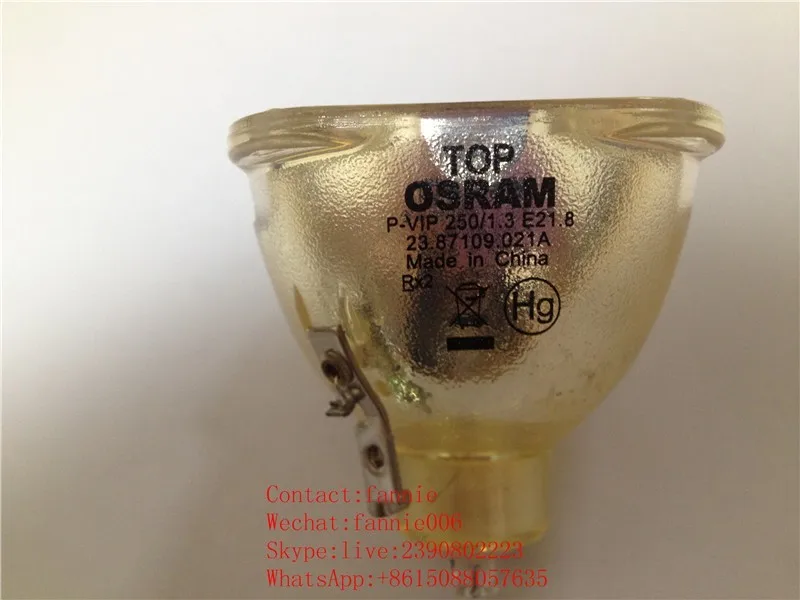

Оригинальные и новые лампы для проектора OSRAM P-VIP/250/1, 3 E21.8