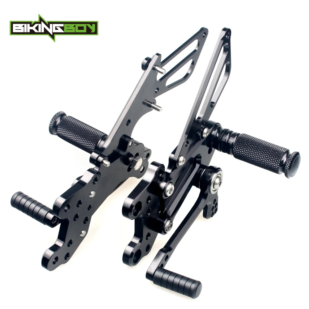 BIKINGBOY полный комплект Регулируемый алюминиевый сплав Rearsets задний опорные