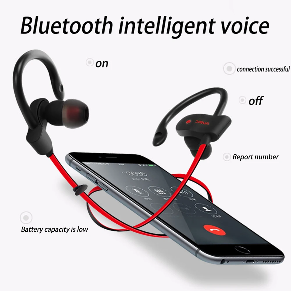 Civetman S2 Спорт Bluetooth гарнитура Водонепроницаемый наушники BT4.1 Музыка Mic Управление