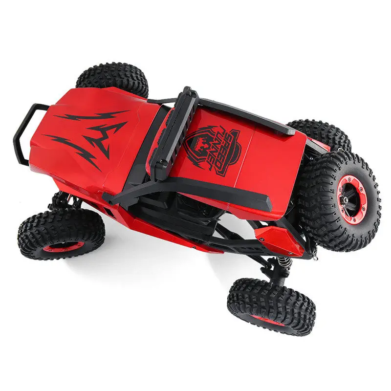Синий и красный цвета JJRC Q46 пульт дистанционного управления автомобиля 1/12 2,4G 4CH высокая скорость внедорожника Buggy Crawler 45 км/ч RC Crashworthy модель автомобиля