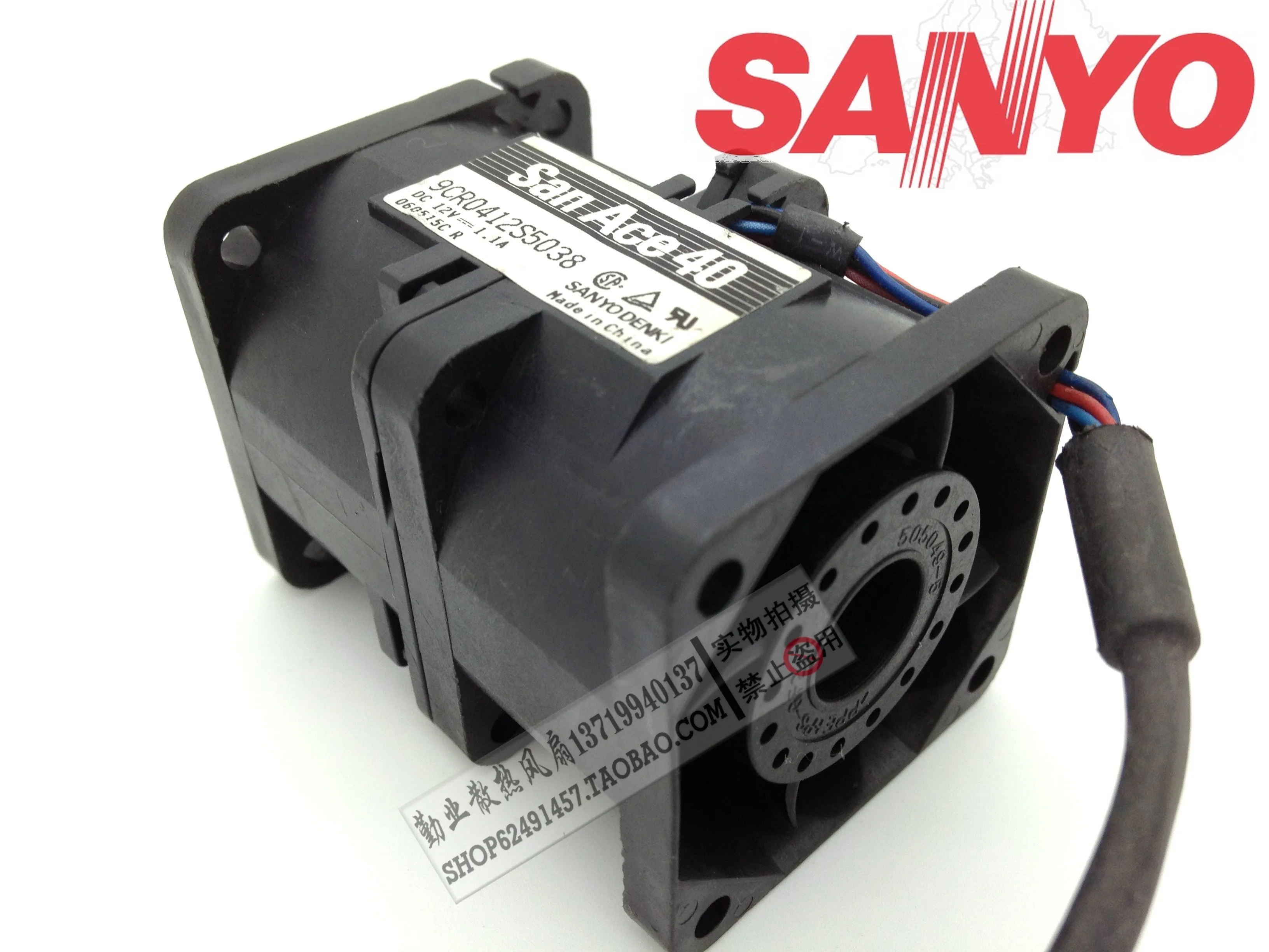 SANYO новая 9CR0412S5038 12V 1.1A 40 мм 4 см 4056 сервер вентилятор охлаждения насилие 40*40*56 мм|server
