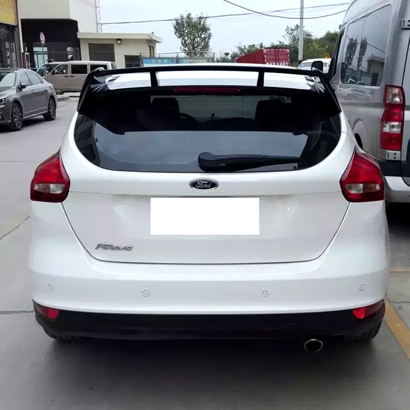 Для Ford Focus ST спойлер 2012-2015 высокое качество абс материал заднее крыло автомобиля