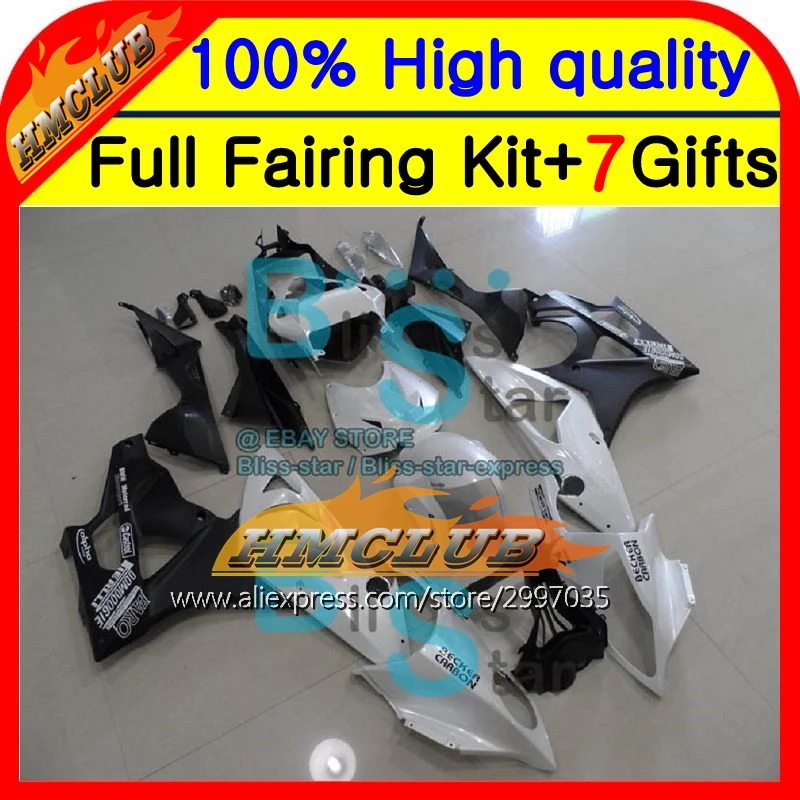 Корпус для BMW S1000R жемчужный белый 09 14 S 1000R S1000RR 2HM86 1000 RR 10 11 12 13 черный 1000RR S1000 RR|body