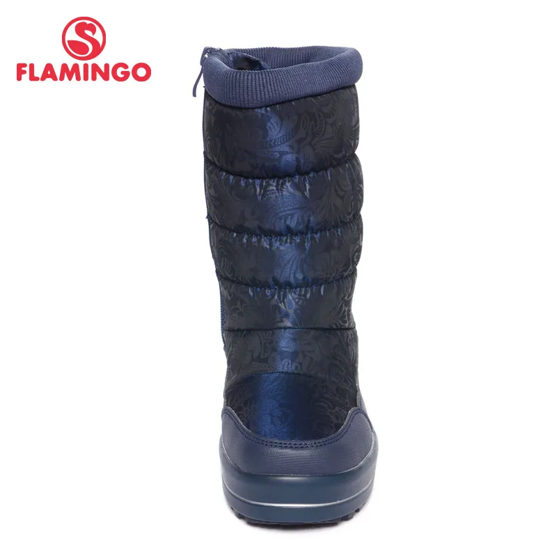 Фламинго 2017 новая коллекция зимние модные сапоги с шерстью высокого качества