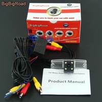 bigbigroad car rear view reverse parking camera with power relay filter night vision for morris garages mg5 mg 5 7 mg7