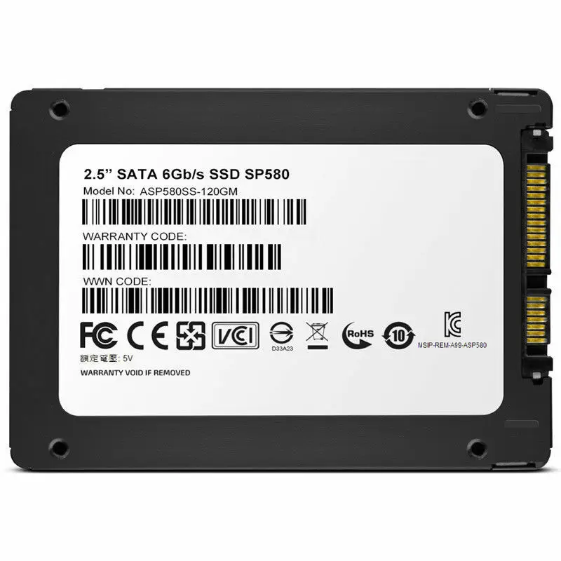 SSD-Накопитель Adata HD HDD 2 5 Sata 120 ГБ 240 480 960 дюйма SATA III Винчестер Внутренний