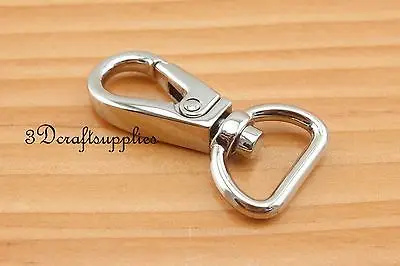 Застежки-карабины зажимы Вертлюг крючок из никеля 19 мм 6 шт. T5 | Багаж и сумки