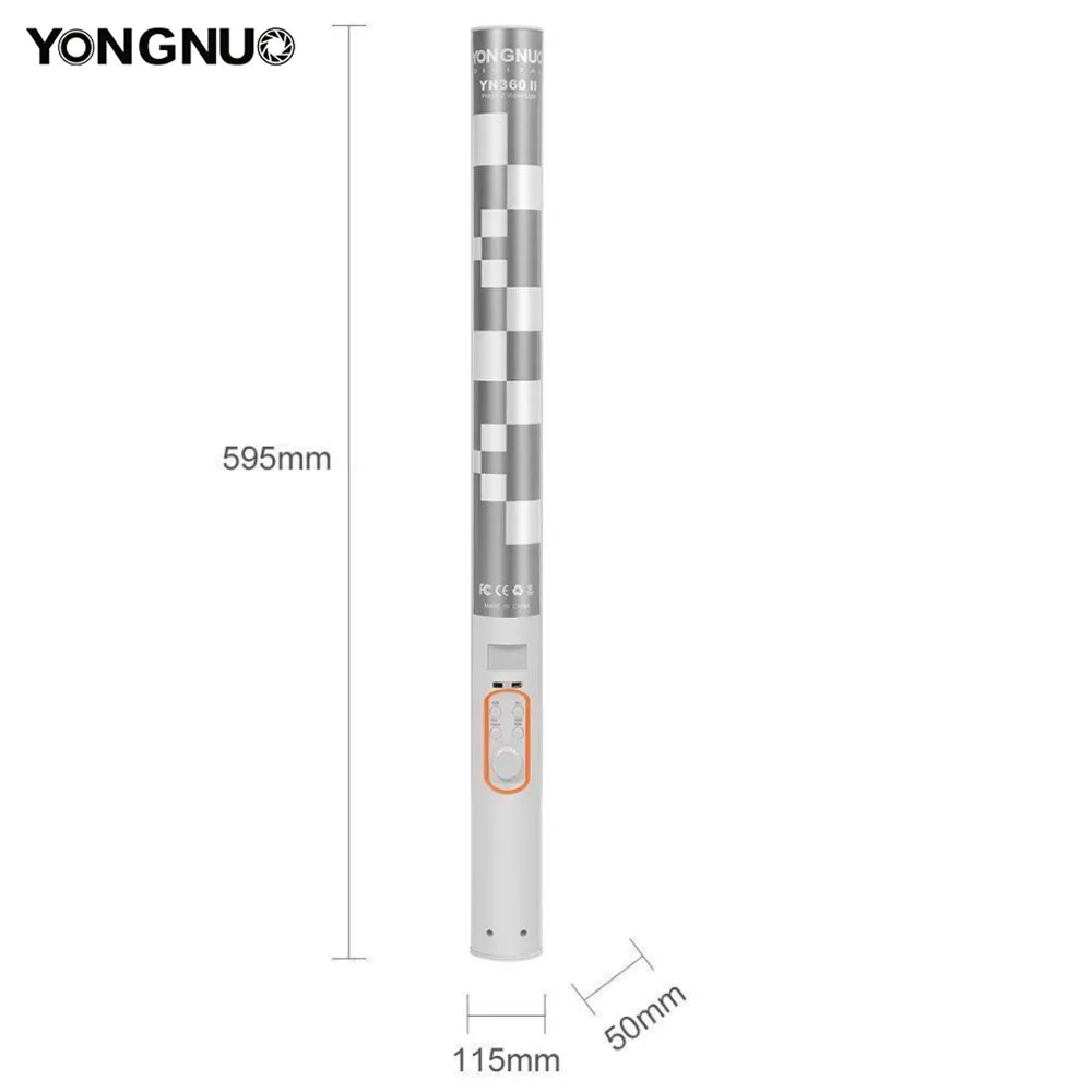 YONGNUO YN360II YN360 II Светодиодный светильник для видеосъемки ручная палочка льда