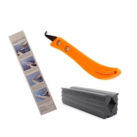 golf club kit rubber vise clamp regrip tool install change steel hook blade utility knife 13 pieces grip tapes tools