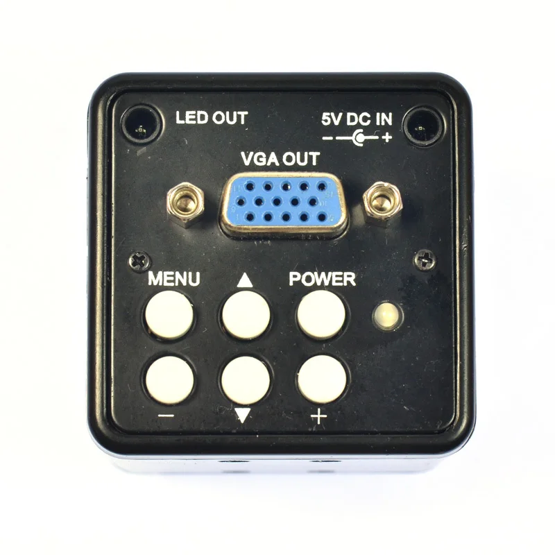 2.0MP HD промышленный микроскоп камера набор VGA видео выход R130 C Mount объектив 8X 100X