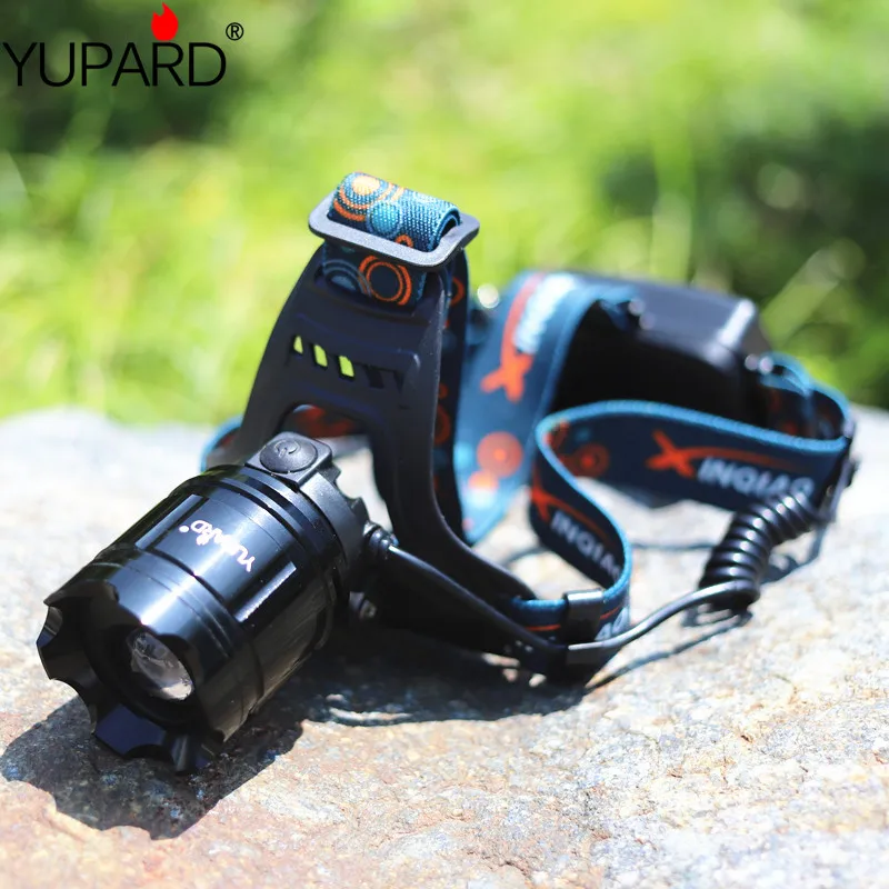 YUPARD zoomable Q5 5 Вт светодиодный головной свет налобный фонарь для кемпинга охоты с
