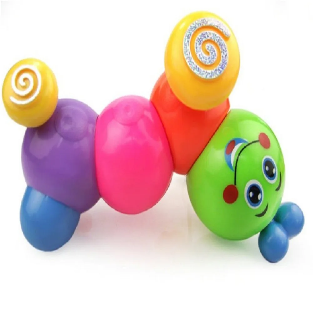 Cute Cartoon Caterpillar Wind Up Toys Running Clockwork Classic Toy Newborn Spring Random Color | Игрушки и хобби