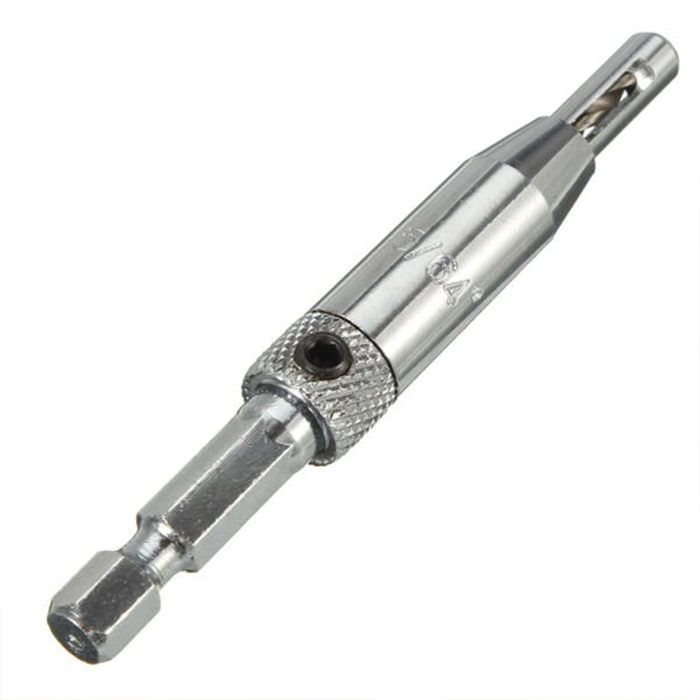 7pcs HSS самостоятельно центрирующая дрель биты шарнирное сверло бит двери шкафа 5/64 7/64 9/64 11/64 13/64 1/4 5 мм для столярных работ мебель производитель
