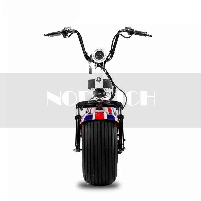 Citycoco Электрический скутер для взрослых Q3 ультра широкие шины 48V15AH литиевая