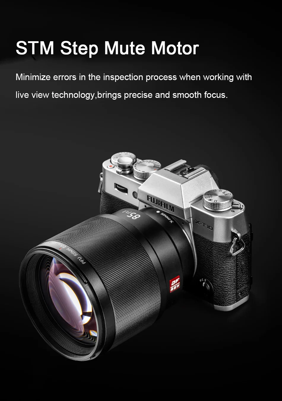 VILTROX 85 мм F1.8 Полнокадровый AF объектив с фиксированным фокусом X mount Автофокус портретный объектив для Fujifilm Fuji FX-mount объектив камеры