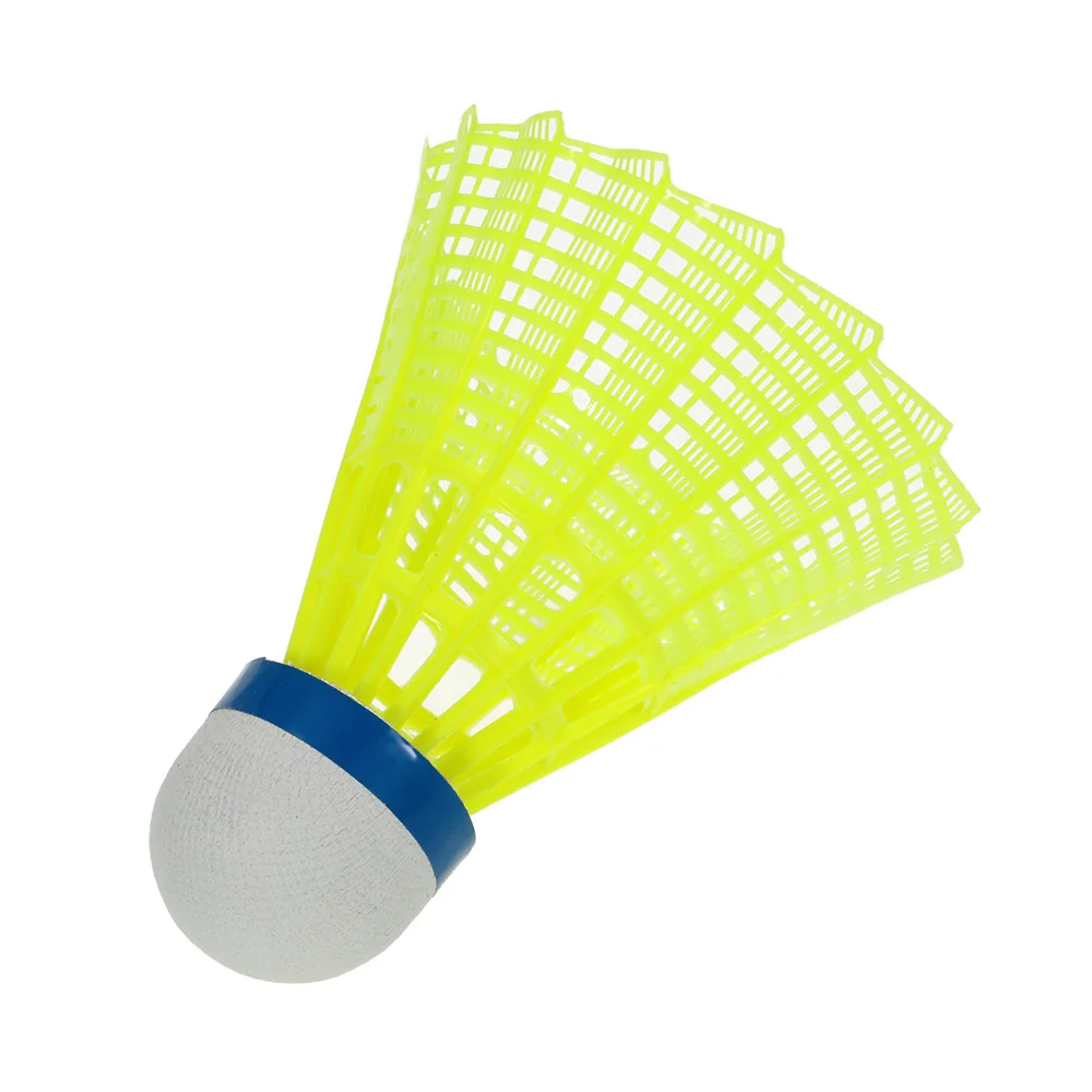 6 шт. нейлоновые шарики для бадминтона с желтыми перьями|badminton ball|nylon shuttlecockball badminton