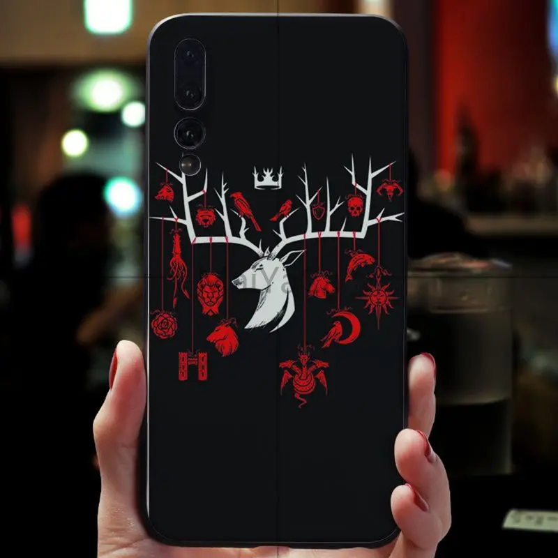Чехол для телефона MaiYaCa GAME OF THRONES черный чехол из ТПУ Huawei honor 9 10 V9 V10 P9 P10 P20