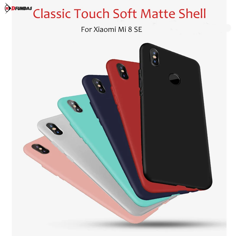 Чехол для Xiaomi Mi 8 SE чехлы Xiomi силиконовый матовый Мягкий защитный чехол Ksiomi Xaomi