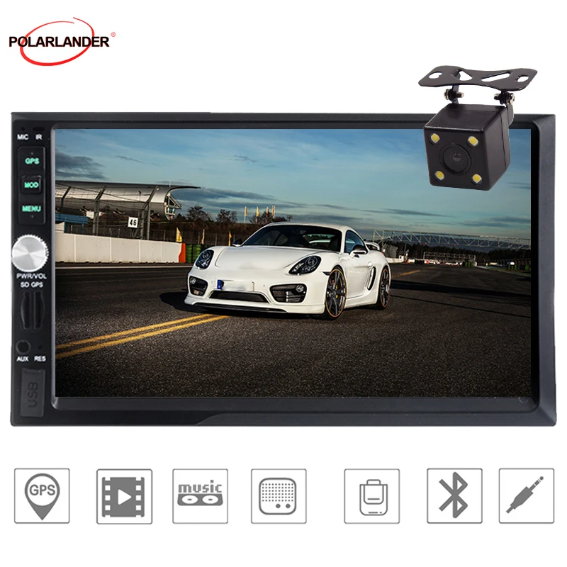 MP5 MP3/MP4 плееры автомобильный стереосистема GPS устройства Bluetooth Универсальное