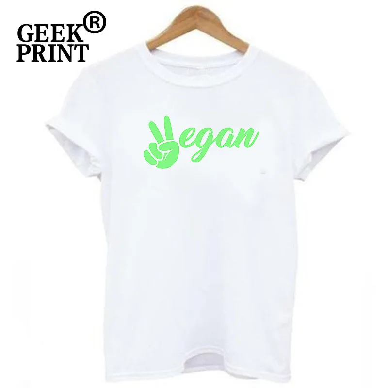 Женские топы веганская футболка с надписью PEACE LOVE EARTH VEGGIE Вегетарианская зелеными