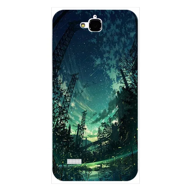 L156 Чехол для huawei Honor 3C Lite/Honor 3C Play/Honor Holly Hol-U19, силиконовый чехол с цветочным принтом, милый чехол для телефона с рисунком в виде животного - Цвет: L156