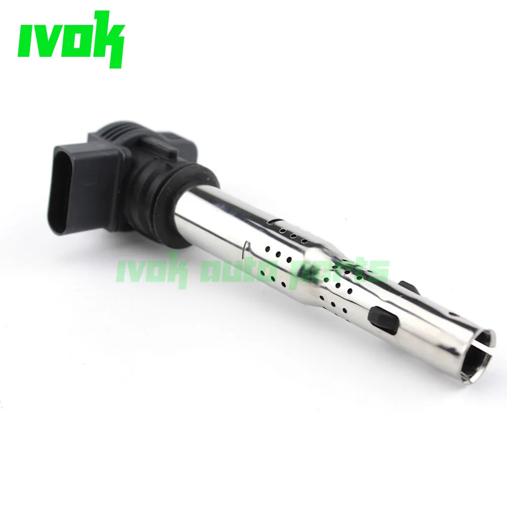 Катушка зажигания для Audi A4 A6 R8 S4 S6 TT Volkswagen VW Beetle Golf Jetta R32 Tiguan 07K905715D 07K 905 715 D|Катушка