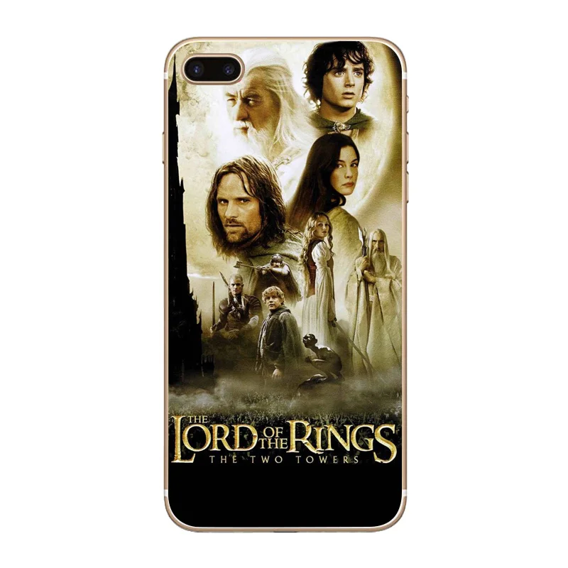 H303 The Lord Of Rings Hobbit Transparent Hard Thin Case Cover For Apple iPhone XR XS Max 4 4S 5 5S SE 5C 6 6S 7 8 X Plus |