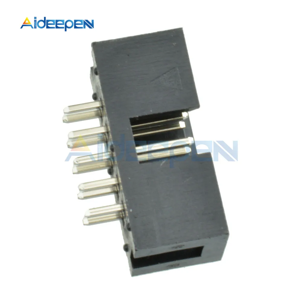 

10pcs/lot 10pin Long Needle Male Pin Header Strip Stackable Connector