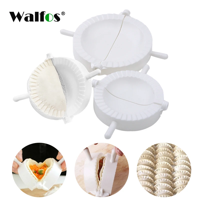 WALFOS 3 шт./компл. пищевые пластиковые формы пресс для теста Равиоли форма