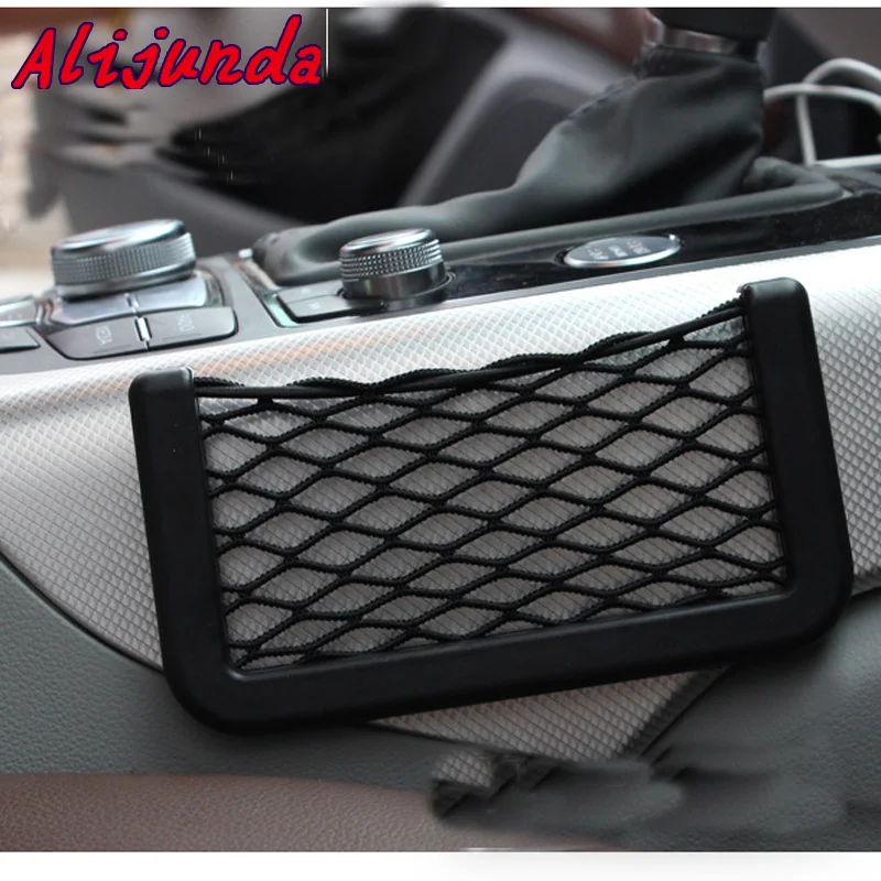 Car Storage Net Automotive Pocket Organizer Bag For Volkswagen POLO Tiguan Passat Golf Scirocco Jetta Lavida Touareg Touran CC | Автомобили