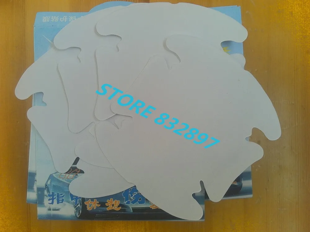 4 шт./партия универсальные невидимые наклейки на дверные ручки автомобиля