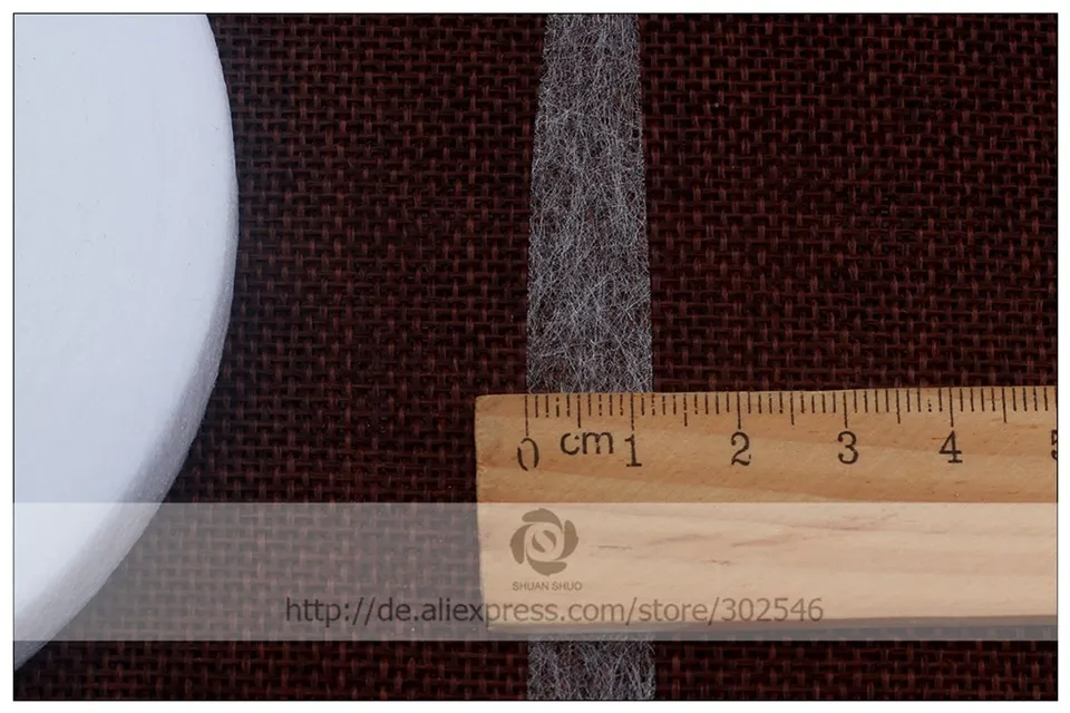 DIY аксессуары Ткань Лоскутное подкладка ткань двусторонний клей ткань нужно использовать электрический утюг 70 метров/диска