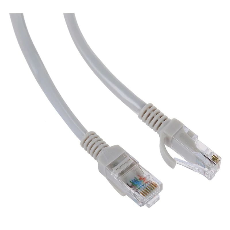 Ethernet кабель CAT5e 100 футов серый (LAN hardware) EIA568 патч RJ45/RJ45 'серый для 10 Base T T| |