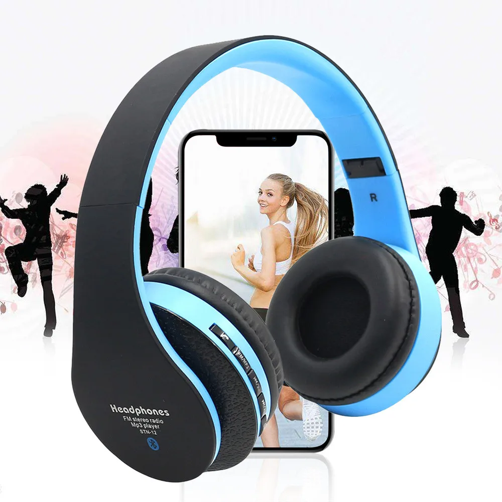 Беспроводная Bluetooth гарнитура Беспроводные спортивные наушники супер стерео бас