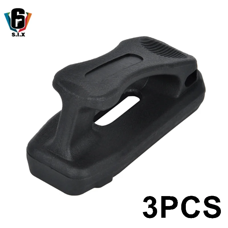 BK 3PCS 3 шт./компл. MP страйкбол журнал Ranger Floorplate для M4 PMAG аксессуары для страйкбола - Цвет: BK 3PCS